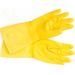 Medium Yellow Rubber Gloves 10x