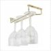 10" Brass Wine Glass Hanger / Storage rack
