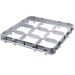 9 Compartment Rack 2 Extender Grey (500 x 500mm)