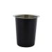 Black Stainless Steel Cutlery Cylinder