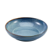 Terra Porcelain Aqua Blue Coupe Bowl 27.5cm