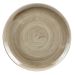 Antique Taupe Coupe Plate 11.25"