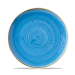 Churchill Stonecast Coupe Plate 8.67" Cornflower Blue