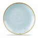 Churchill Stonecast Coupe Plate 8.67" Duck Egg Blue