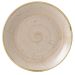 Churchill Stonecast Coupe Plate 10.25" Nutmeg Cream