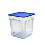 Lid Square Container 11.4/17.1/20.9L  Blue