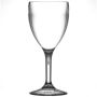 Premium Polycarbonate Wine Glass 9oz CE @ 125ml & 175ml