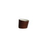 Terramesa Mocha Tilt Pot 7.5cm (h) x 7.9cm (w) (3 1/2