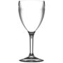 Premium Polycarbonate Wine Glass 11oz CE @ 125