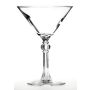 Fluted Stem Double Martini Cocktail Glass 6oz