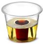 Disposable Polystyrene Jagerbomb Shot Glass