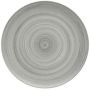 Modern Rustic Grey - Flat Coupe Plate 10.4