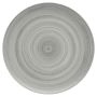 Modern Rustic Grey - Flat Coupe Plate 12.8