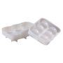 6 Cavity Silicone Ice Ball Mould - Clear