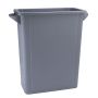 65 Litre Grey Slim Recycling Bin