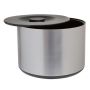 10 Ltr Plastic Ice Bucket Foil Wrapped