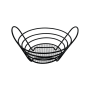 Bread Basket 8 Inch With Handles