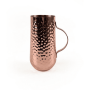 Copper plated tall hammered mug-450ml
