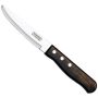 Jumbo Polywood Steak Knife - Rounded Blade (Light Black) 25cm