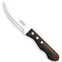 Jumbo Polywood Steak Knife - Pointed Blade (Light Black) 25cm
