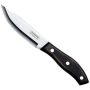 Swan Jumbo Polywood Steak Knife - Pointed Blade (Light Black) Full Tang 24cm