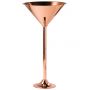 Copper Martini Style Bottle Holder with Stand