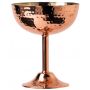 Hammered Copper Goblet with Non Allergenic Lining 7oz