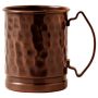 Antique Copper Hammered Mug 17oz