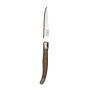 Laguiole Toupe Handle Stk Knife Serrated 1.2mm Blade