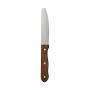 Steak Knife Pineapple Wood Rounded Blade Serrated