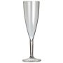 Clarity Polystyrene Champagne Flutes