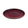 Glow Plate Flat Coup Round 25cm