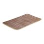 Nara Brown Relief Rectangular Platter