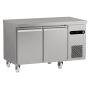 Snowflake GII SCR-130DG-LR-RRC-C1 U 2 door counter refrigerator