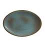 Alma Tacana Azul Oval Platter 25.5cm (10