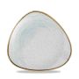 Churchill Super Vitrified Stonecast Accents Triangle Plate - Duck Egg - 22.9 Inch