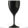 Premium Polycarbonate Wine Glass 11oz Black