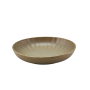 Terra Porcelain Matt Grey Scalloped Coupe Bowl 22.8cm