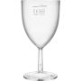Clarity Polystyrene Wine Glass 7oz