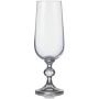 Claudia Crystal Champagne Flutes
