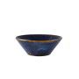 Terra Porcelain Aqua Blue Conical Bowl 16cm