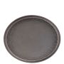 Midas Pewter Walled Plate 8.25