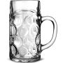 Dimpled Beer Stein Glasses 45oz