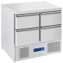 Prodis EC-4DSS 4 Drawer Compact Saladette Counter