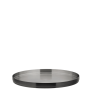 Brushed Black Round Plate 9