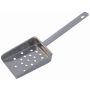 Flat Handled Stainless Steel Chip Scoop