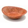 Oval Woven Wooden Bowls