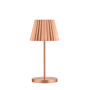 Dominica LED Cordless Lamp 26cm - Brushed Copper