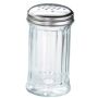 12fl oz Large Glass with Stainless Steel Dredger Top