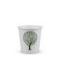 4oz white hot cup, 62-Series - Green Tree